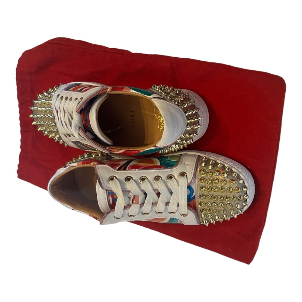 Christian Louboutin Multicolor Version Viera 2 Flat Pat